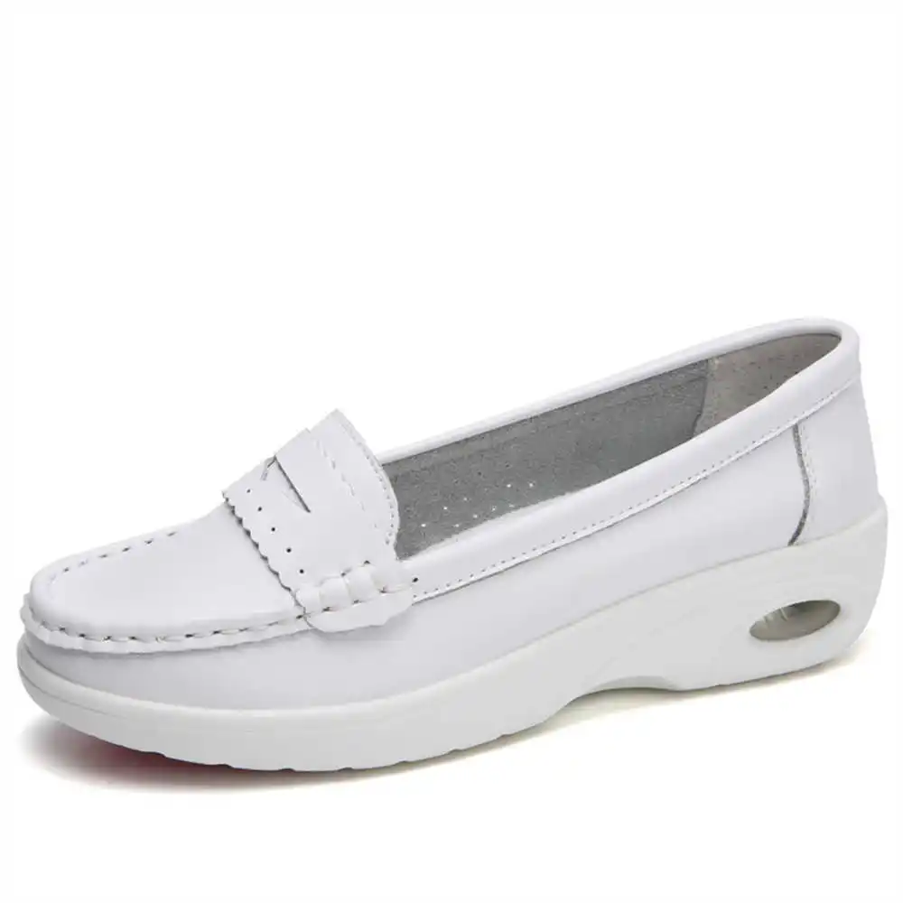 Thick Sole Slipon White Traine - Women Formal Wear On Sale ulasan dan harga