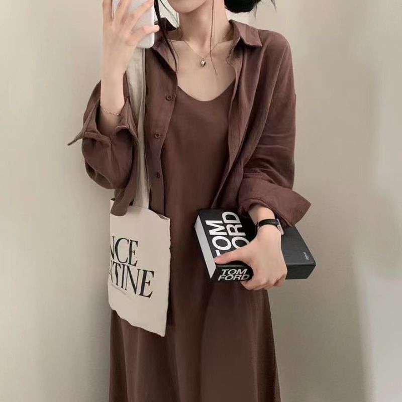 Women Dress Set Two Piece Sets - Shift Dress Sleeveless ulasan dan harga