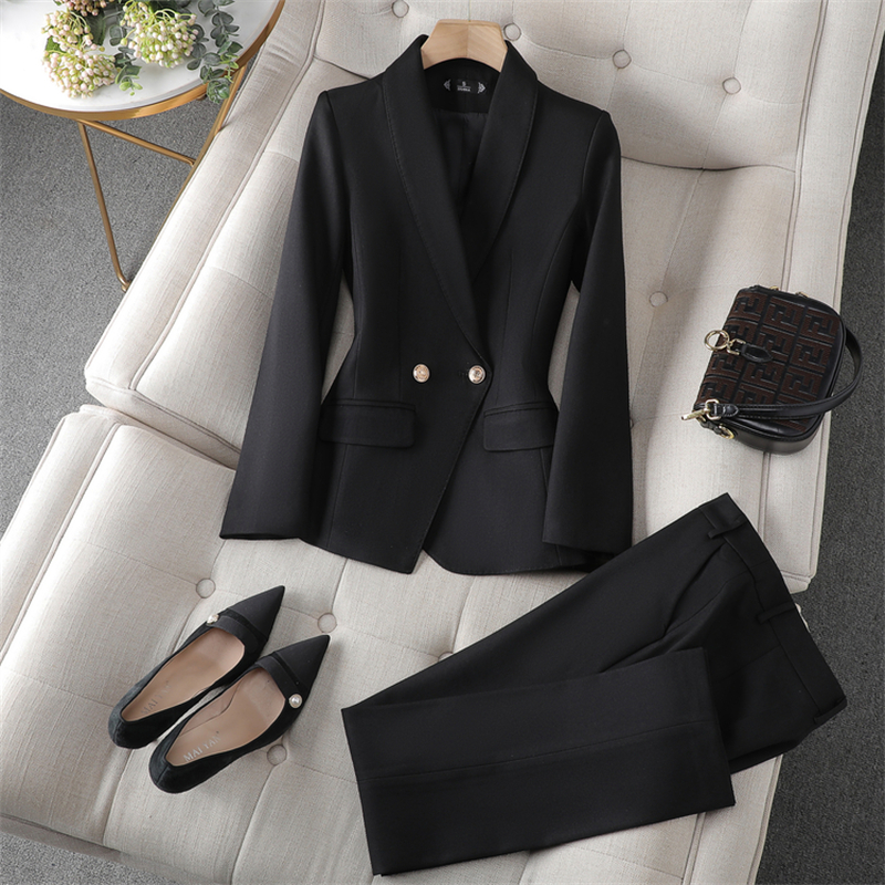 ZJYT Spring Lady Formal Blazer - Women Formal Wear For Plus Size ulasan dan harga