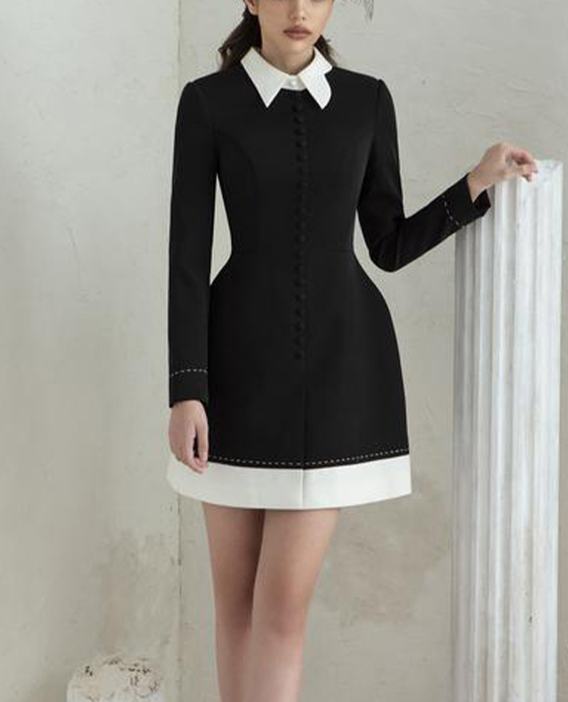 tailor shop little black dress - Formal Dress Female ulasan dan harga