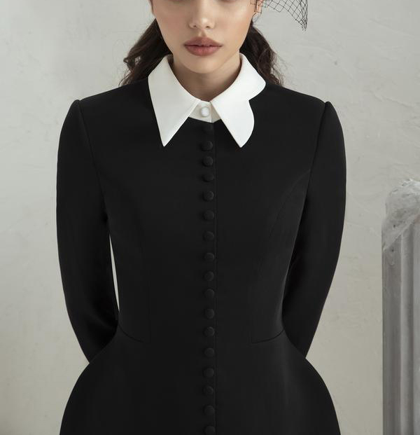 tailor shop little black dress - Formal Dress Female ulasan dan harga