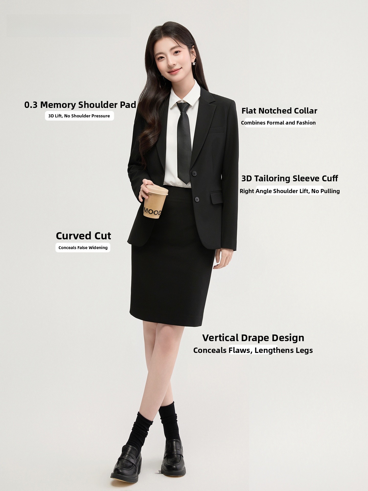 Goodyoung Professional Blue Su - Women Formal Wear For Graduation ulasan dan harga