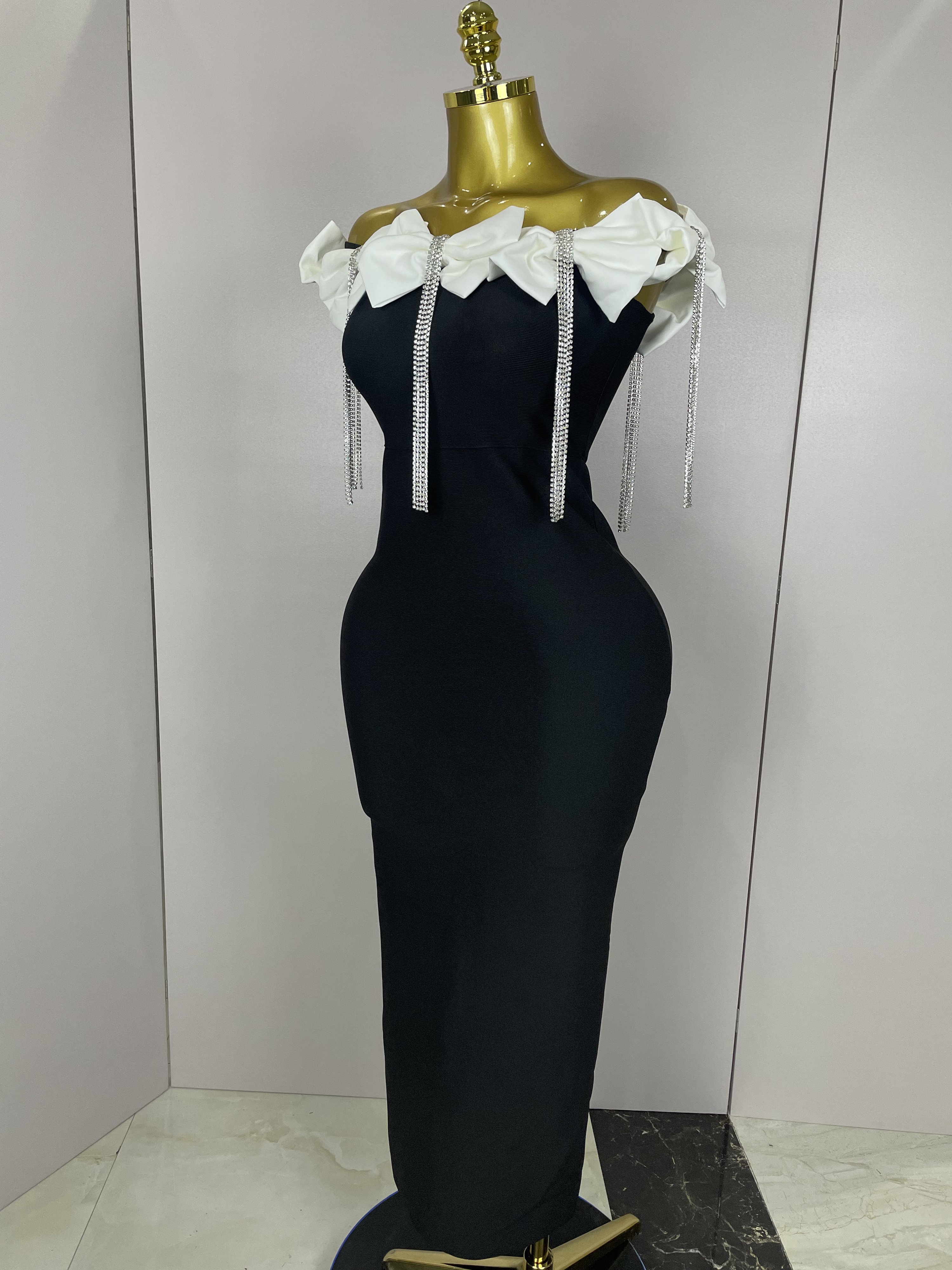 2025 Women Celebrity Sexy Off  - Formal Wear For Women Xl ulasan dan harga