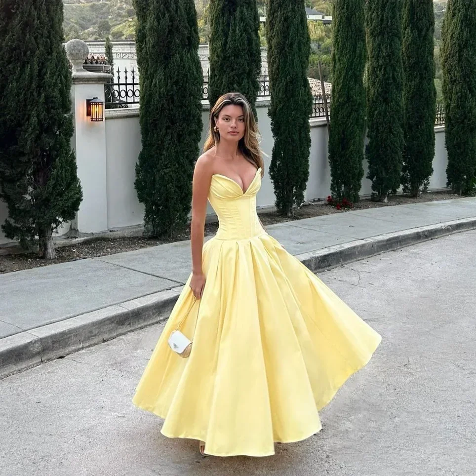 Mingmingxi Summer Strapless Bo - Elderly Women Formal Wear ulasan dan harga