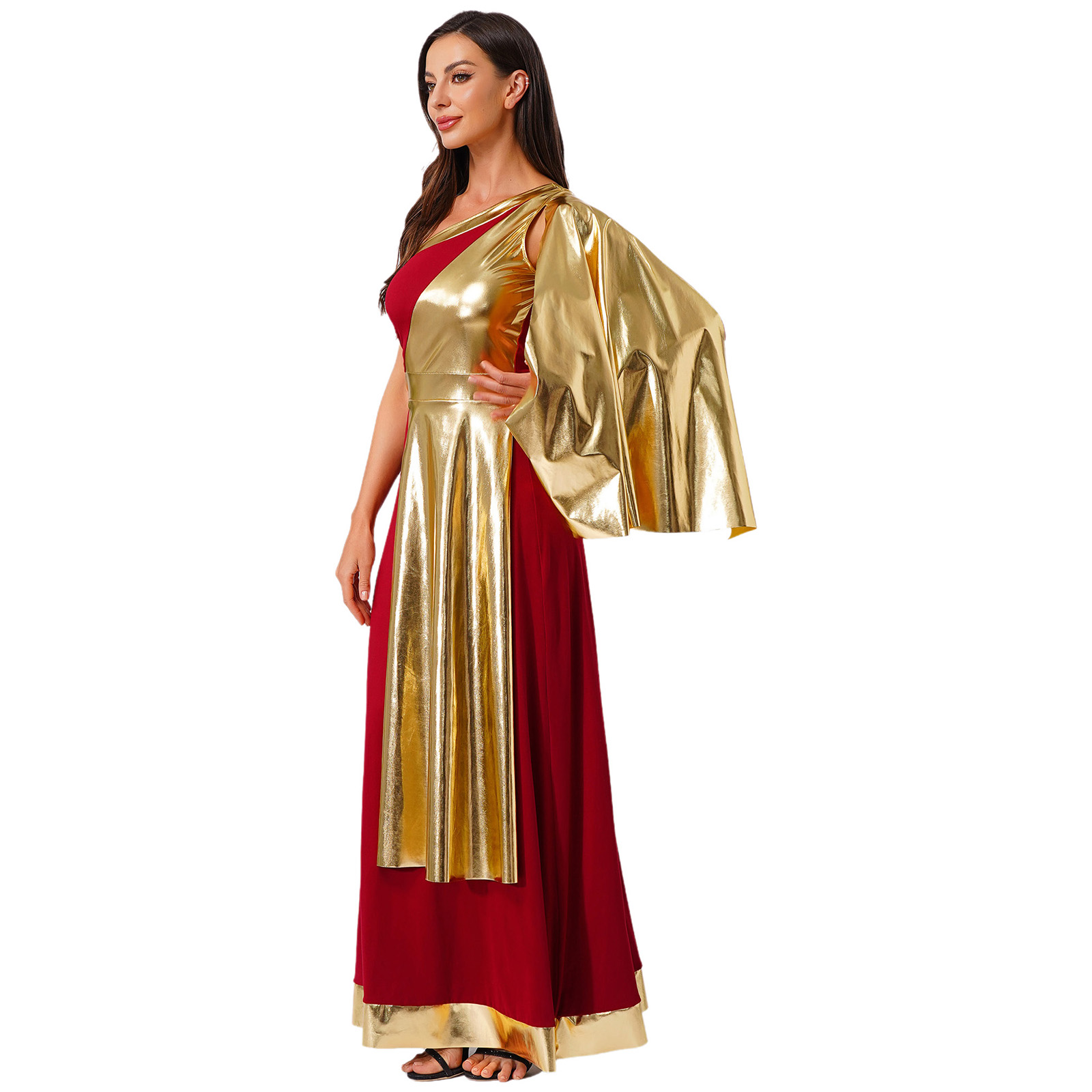 Womens Ancient Greek Tunic Dre - Shift Dress Sleeveless ulasan dan harga
