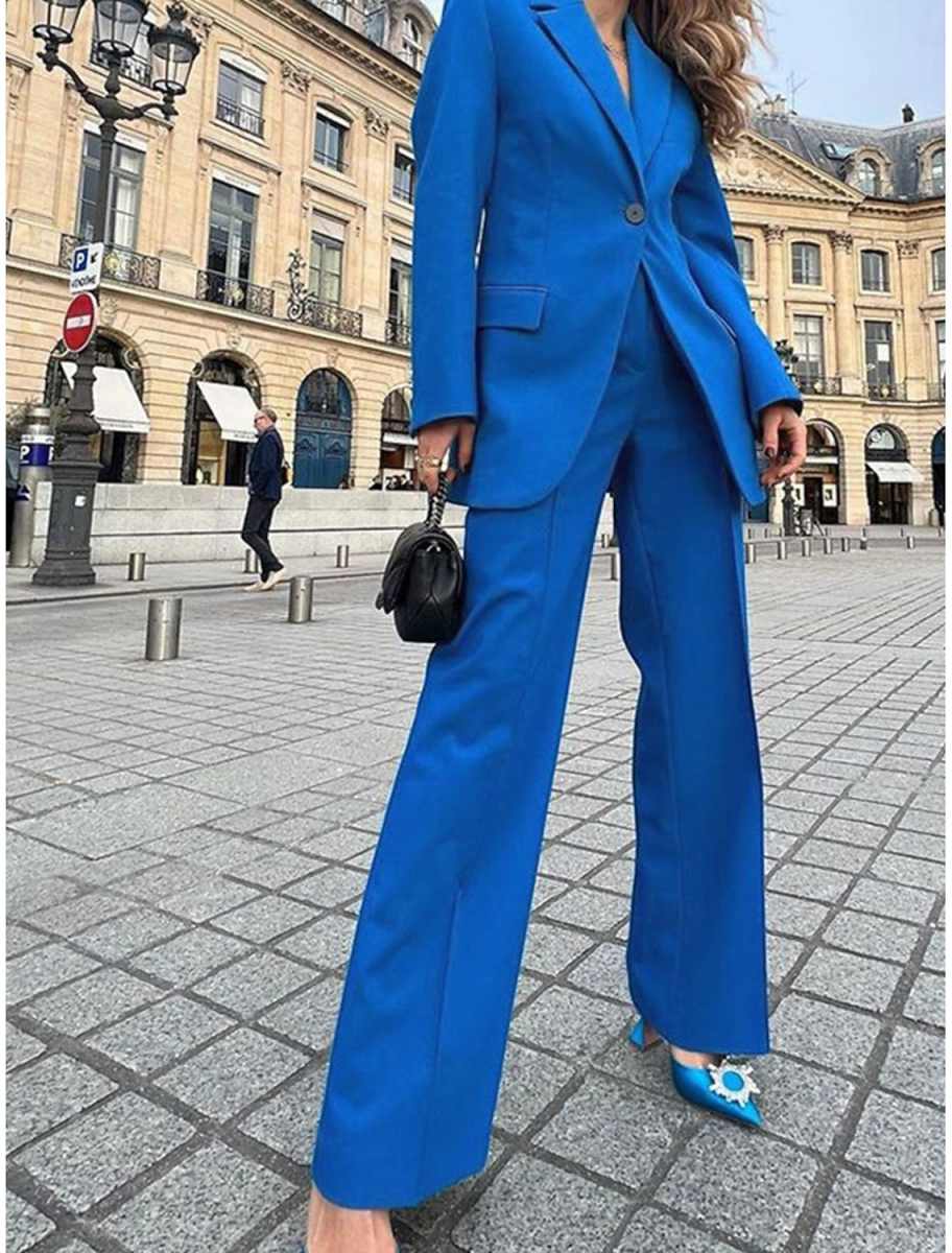 Street Style Women Blazer Sets - Women Formal Wear For Graduation ulasan dan harga