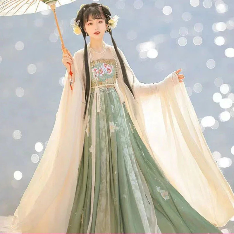 Chinese Style Red Green Cospla - Women Formal Wear For Graduation ulasan dan harga