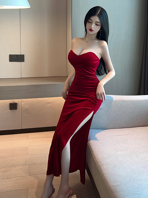 2023 Summer Women's Sexy Tempe - Elderly Women Formal Wear ulasan dan harga