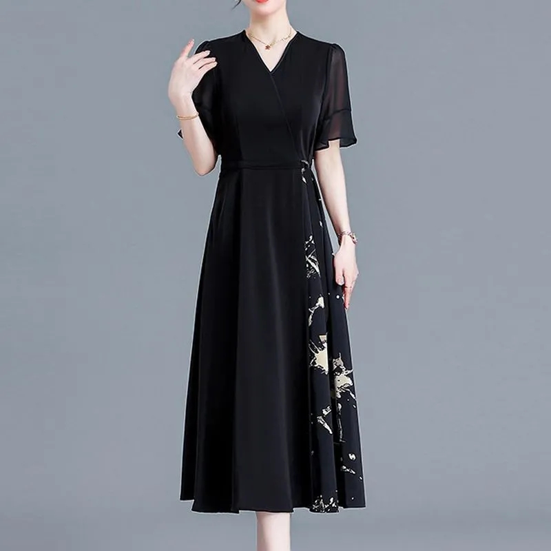New Chinese Style Women Long D - Elderly Women Formal Wear ulasan dan harga