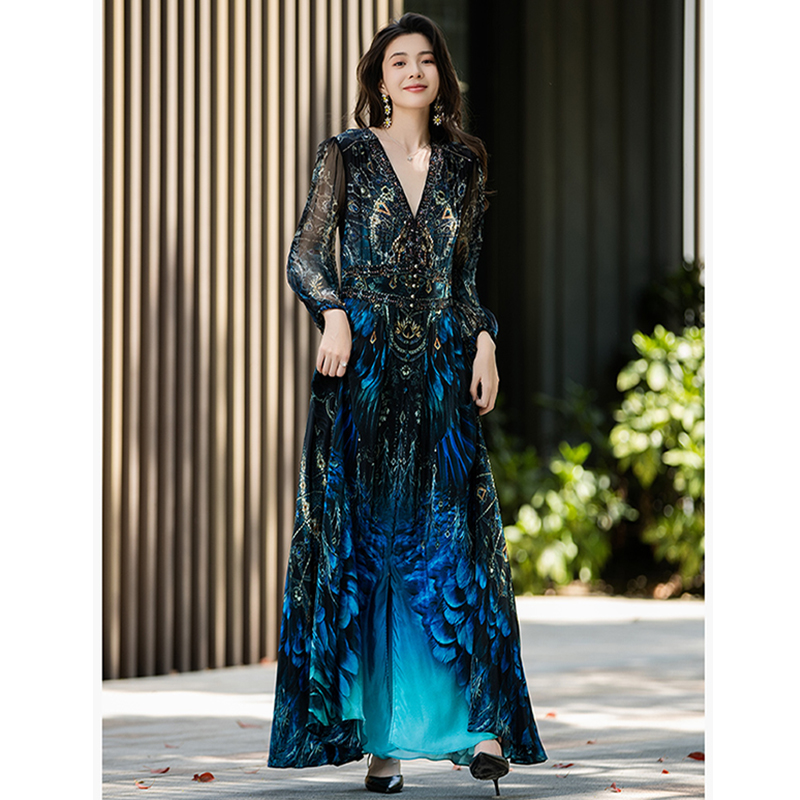 Summer New High-End V-neck Fas - Formal Wear For Women Xl ulasan dan harga