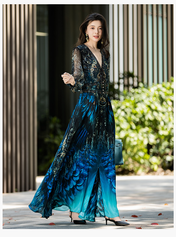Summer New High-End V-neck Fas - Formal Wear For Women Xl ulasan dan harga