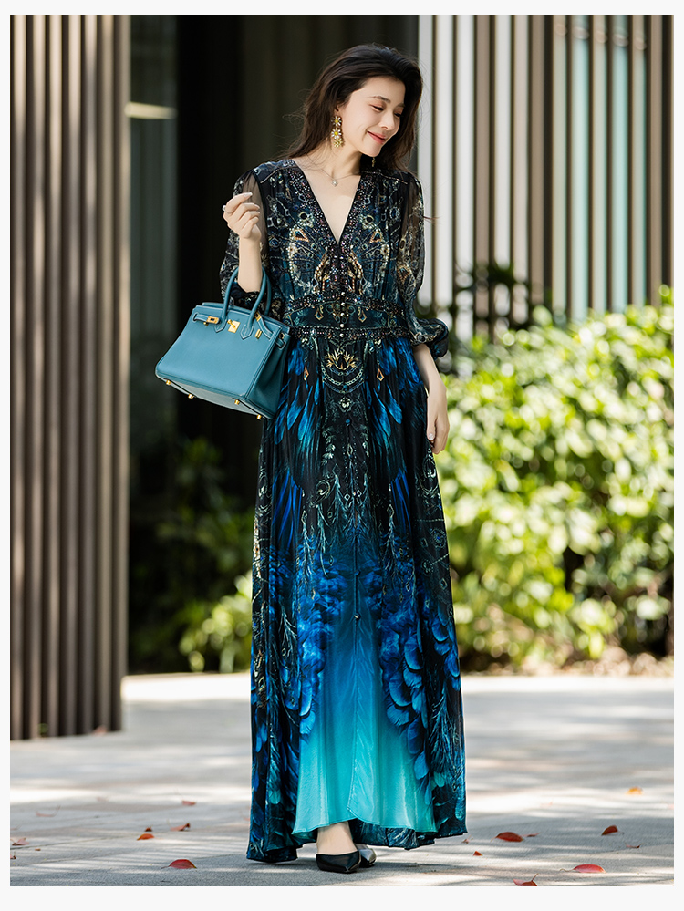 Summer New High-End V-neck Fas - Formal Wear For Women Xl ulasan dan harga