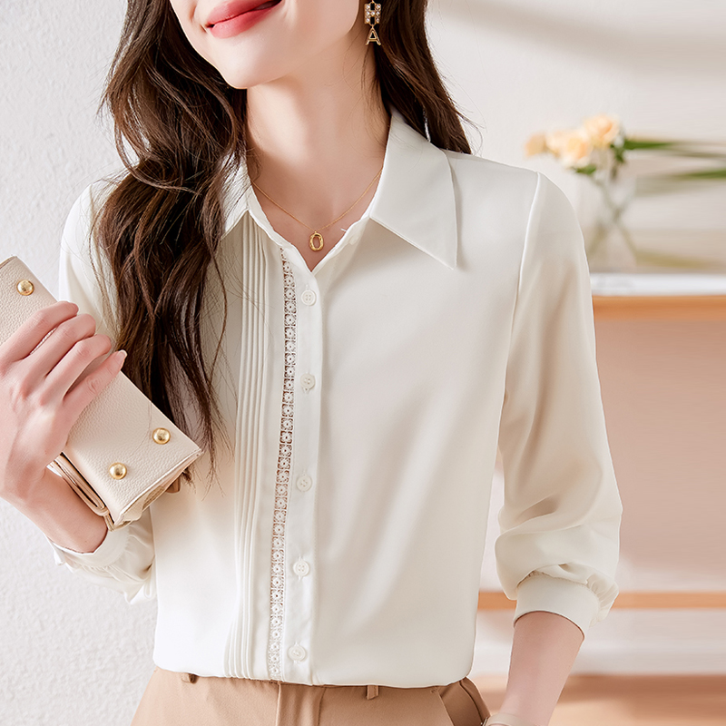 White Shirt for Women Elegant  - Formal Wear For Women Xl ulasan dan harga
