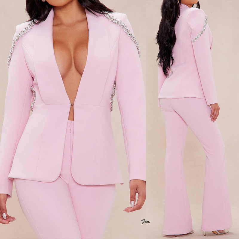 2 Pieces Candy Color Women Fas - Women Formal Wear For Graduation ulasan dan harga