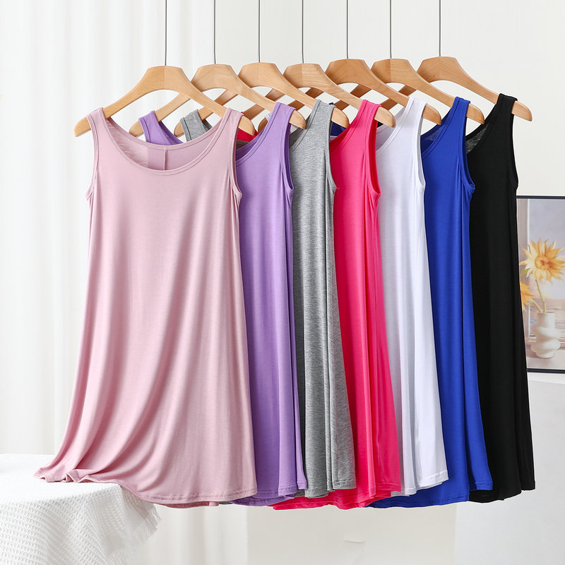 Women's dress Sleeveless Large - Elderly Women Formal Wear ulasan dan harga