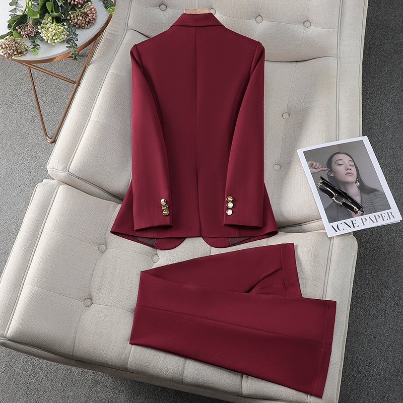 ZJYT Spring Lady Business Chic - Women Formal Wear For Plus Size ulasan dan harga