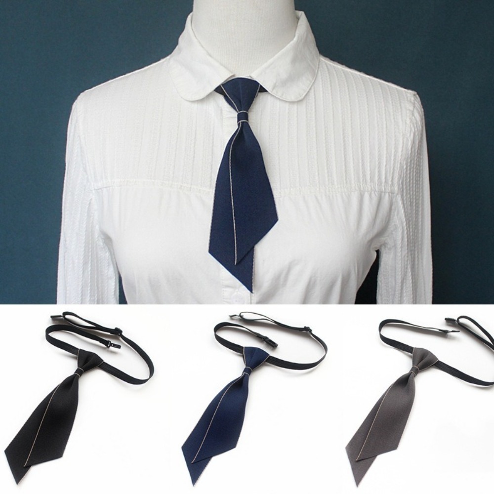 Women Men Neck Tie Adjustable  - Women Formal Wear For Graduation ulasan dan harga